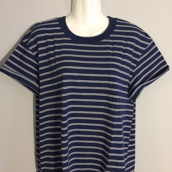 Madewell Tina Stripe T-Shirt Dress - Picture 5 of 7